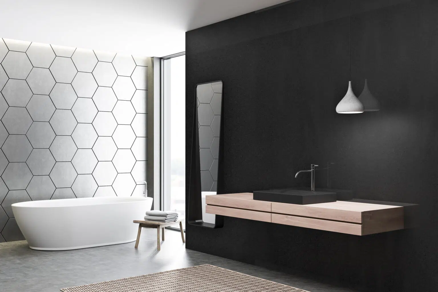 Aurora Black - Honed